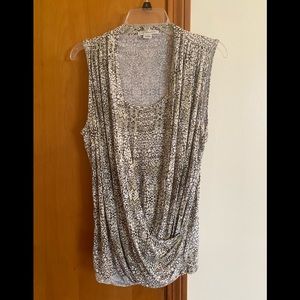 Liz Claiborne Sleeveless Blouse Size Large